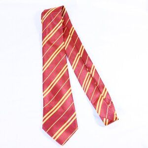 Harry Potter Red Gold Gryffindor Wizarding World Polyester Neck Tie